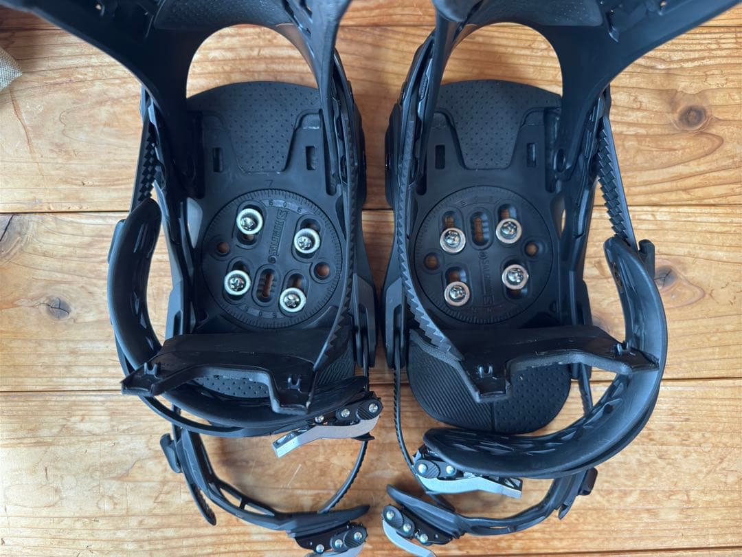 SALOMON HIGHLANDER スノーボードビンディング ブラック