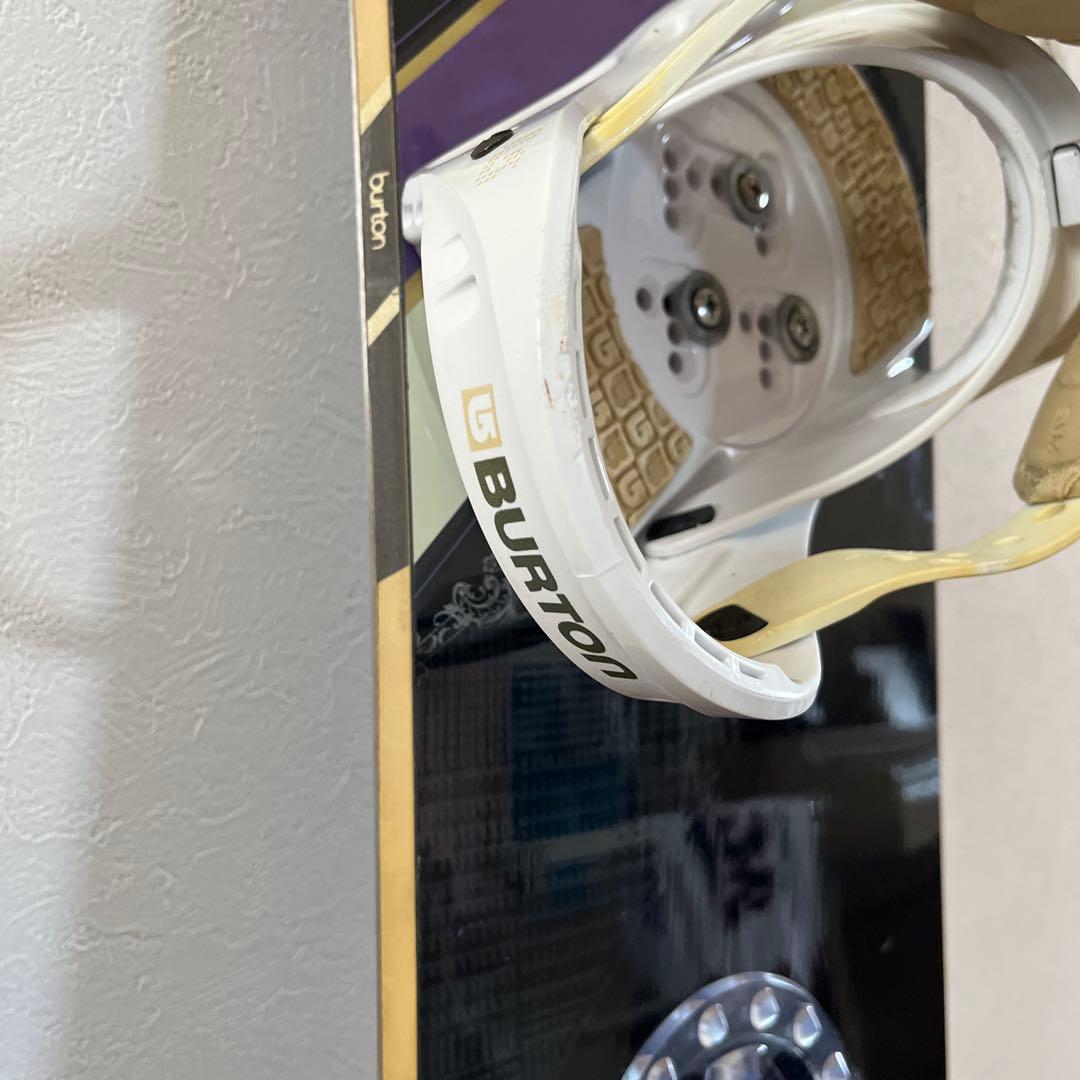 Burton150cm スノーボード キャンバー ビンディング付き