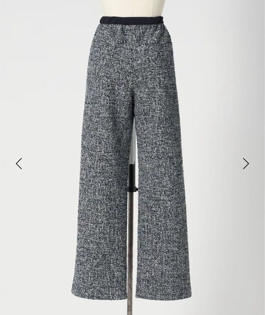 Drawer ループドロストツィードパンツ　34