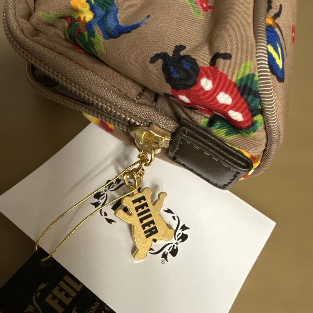 【新品未使用タグ付き】希少完売品フェイラーハイジ柄ワイヤーポーチ