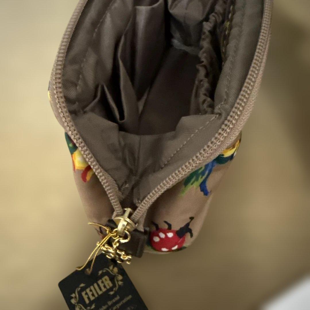 【新品未使用タグ付き】希少完売品フェイラーハイジ柄ワイヤーポーチ