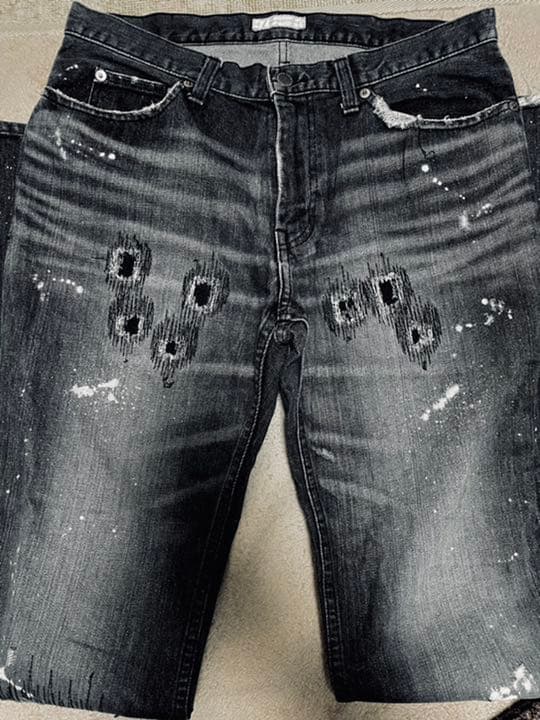 超希少 2001年オリジナル ナンバーナイン グランジデニム - メルカリ