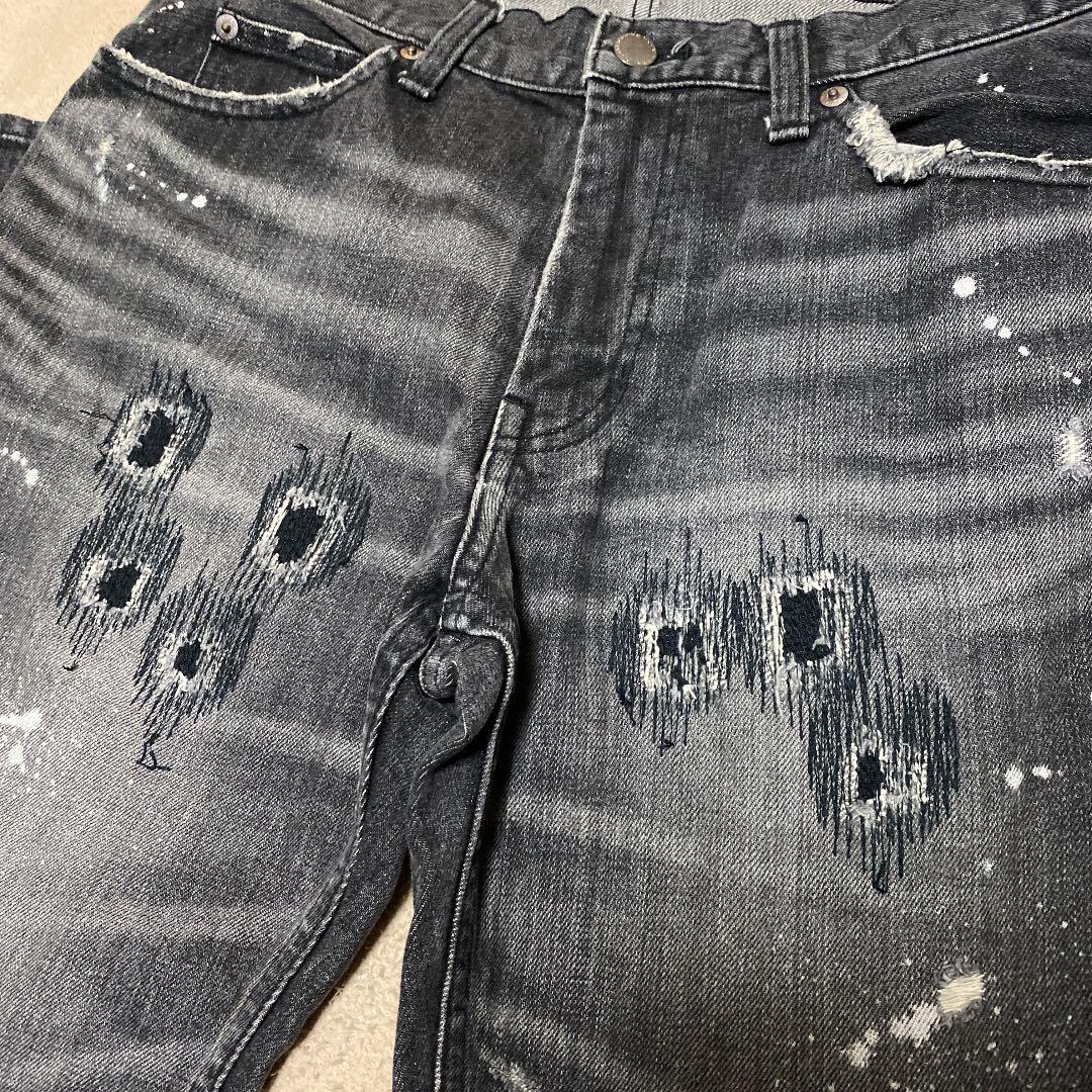 超希少 2001年オリジナル ナンバーナイン グランジデニム - メルカリ