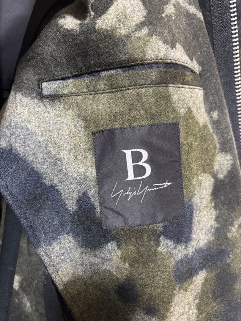 正規品 日本製 ビー ヨウジヤマモト NR-C51-107 ZIPデザイン