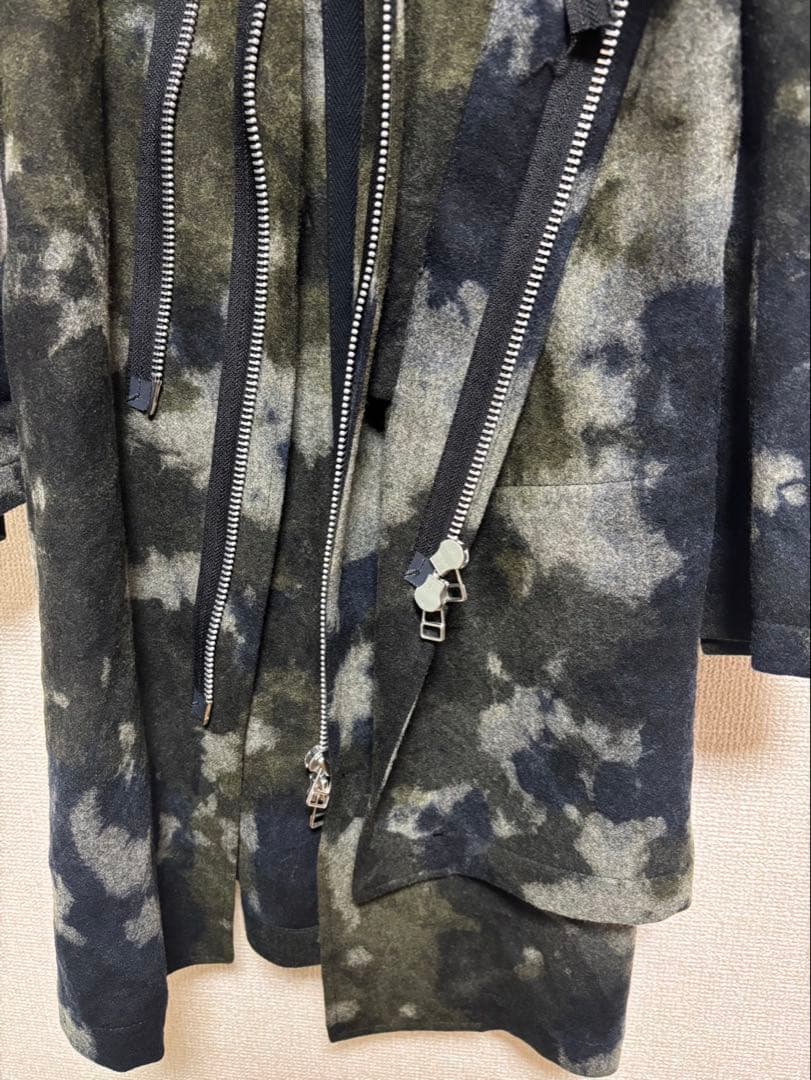 正規品 日本製 ビー ヨウジヤマモト NR-C51-107 ZIPデザイン