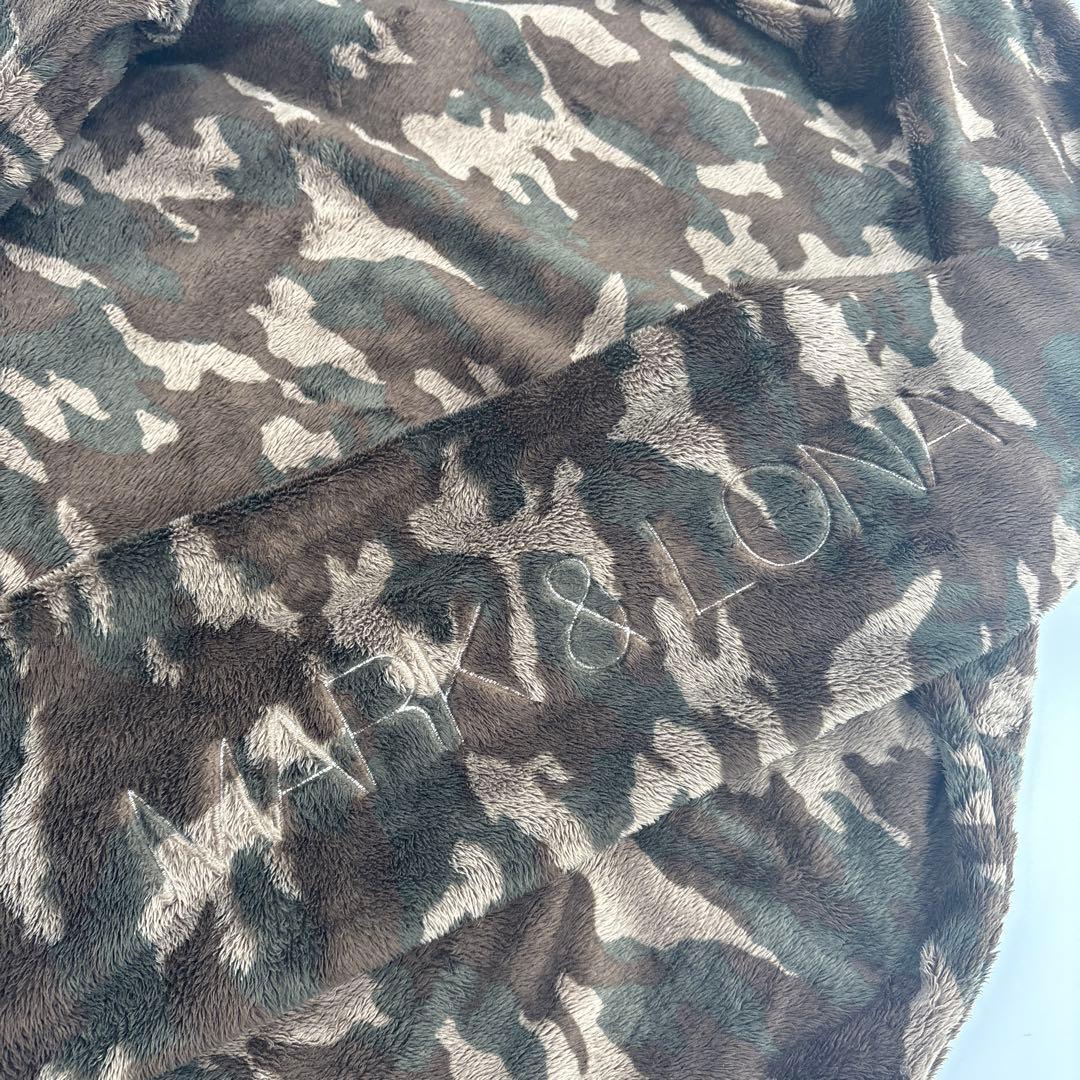 美品MARK&LONA マークアンドロナ ボア パーカー カモフラ L 677