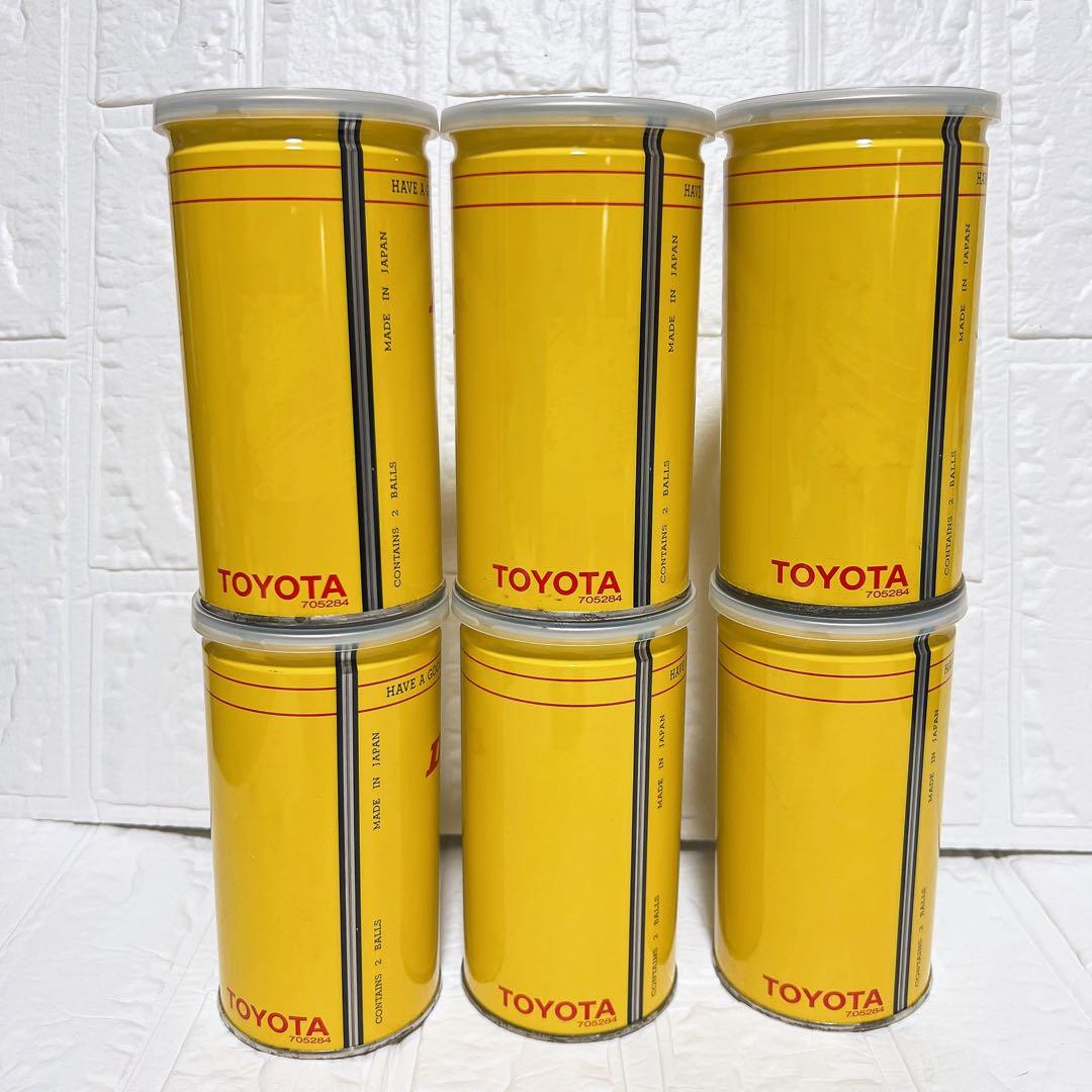 非売品】 TOYOTA ORIGINAL DUNLOP テニスボール 6セット - ボール