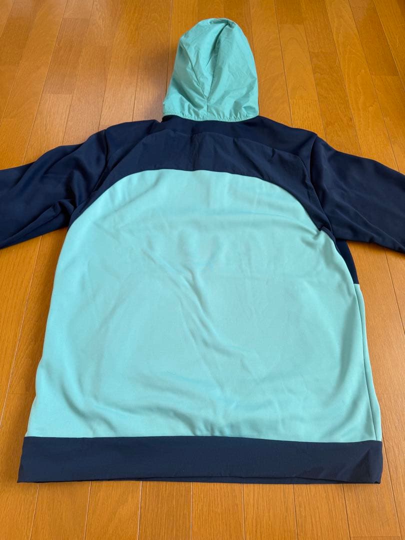 BURTON フード付きスノーボードウェア Lサイズ ネイビー/ミント