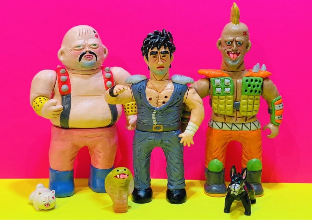 新品 デハラユキノリ 北斗の拳 リアルヘッド 真頭玩具 realhead 新品