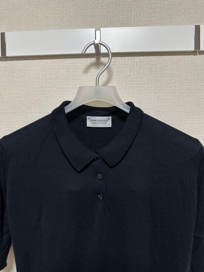 JOHN SMEDLEY レディース 半袖ニットポロシャツ