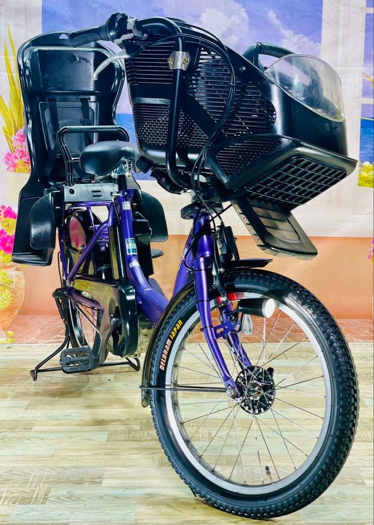 ヤマハパスキス⭐️人気モデル！子供乗せ電動アシスト自転車Y2781