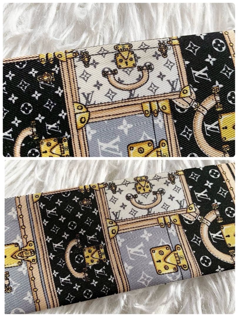 LOUIS VUITTON　ルイヴィトン　バンドーBB　レッツゴー　スカーフ