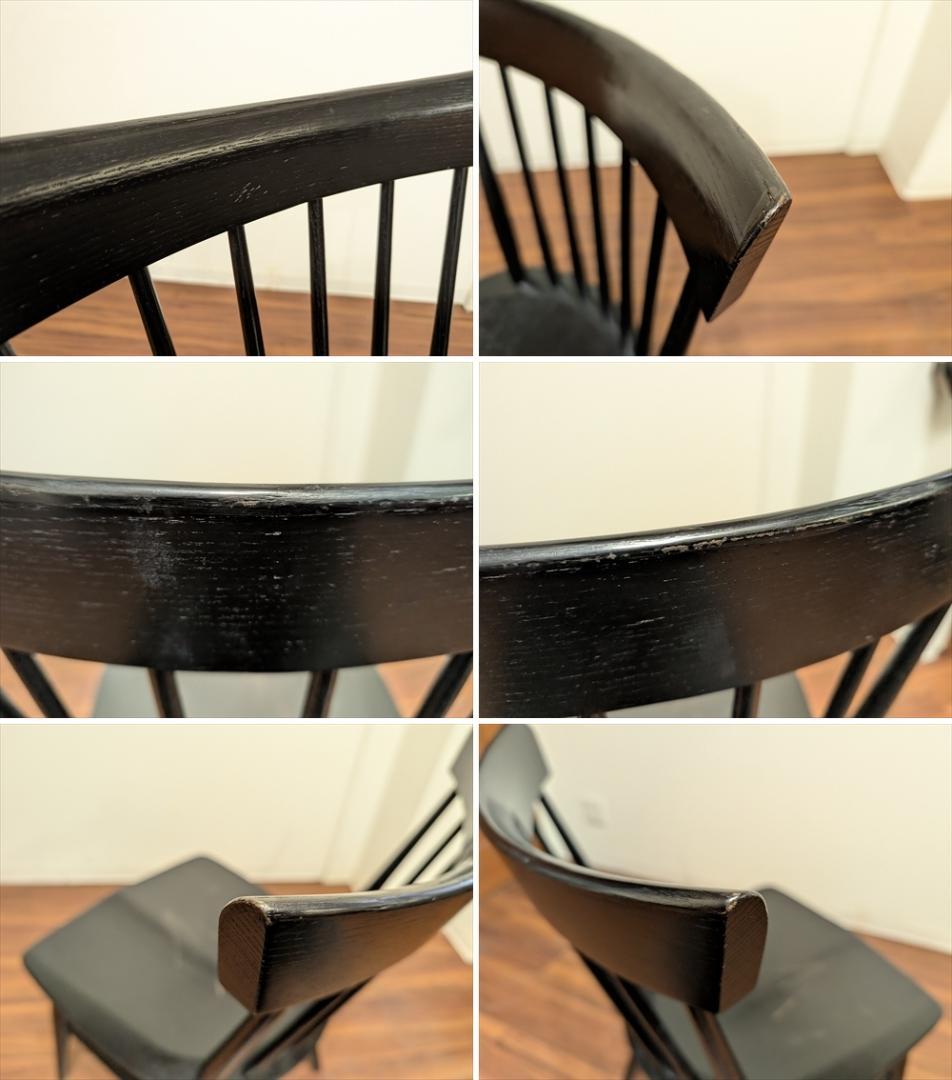 柏木工 オーク ダイニングチェア ウィンザーチェア アームチェア 椅子