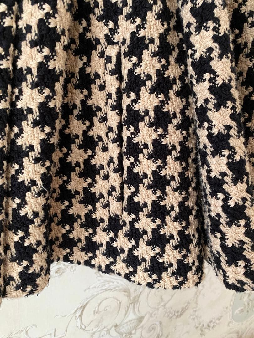 超美品⭐︎column ツイードボレロ風ケープコート ジャケット