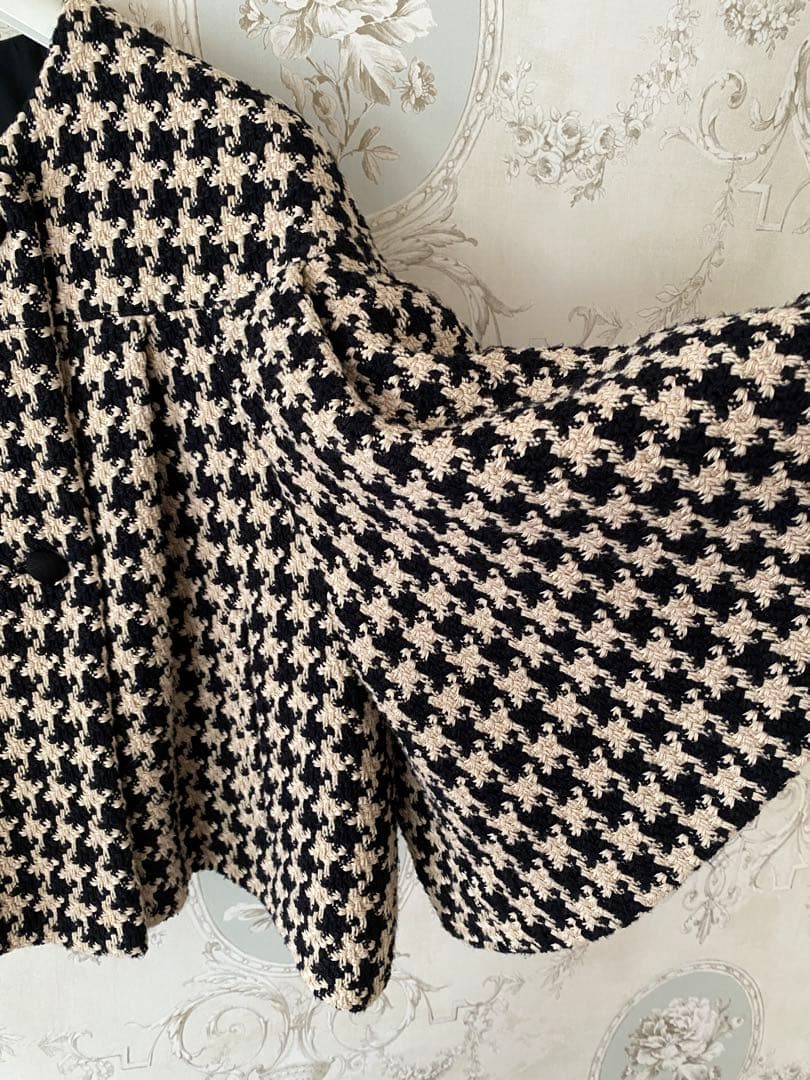 超美品⭐︎column ツイードボレロ風ケープコート ジャケット