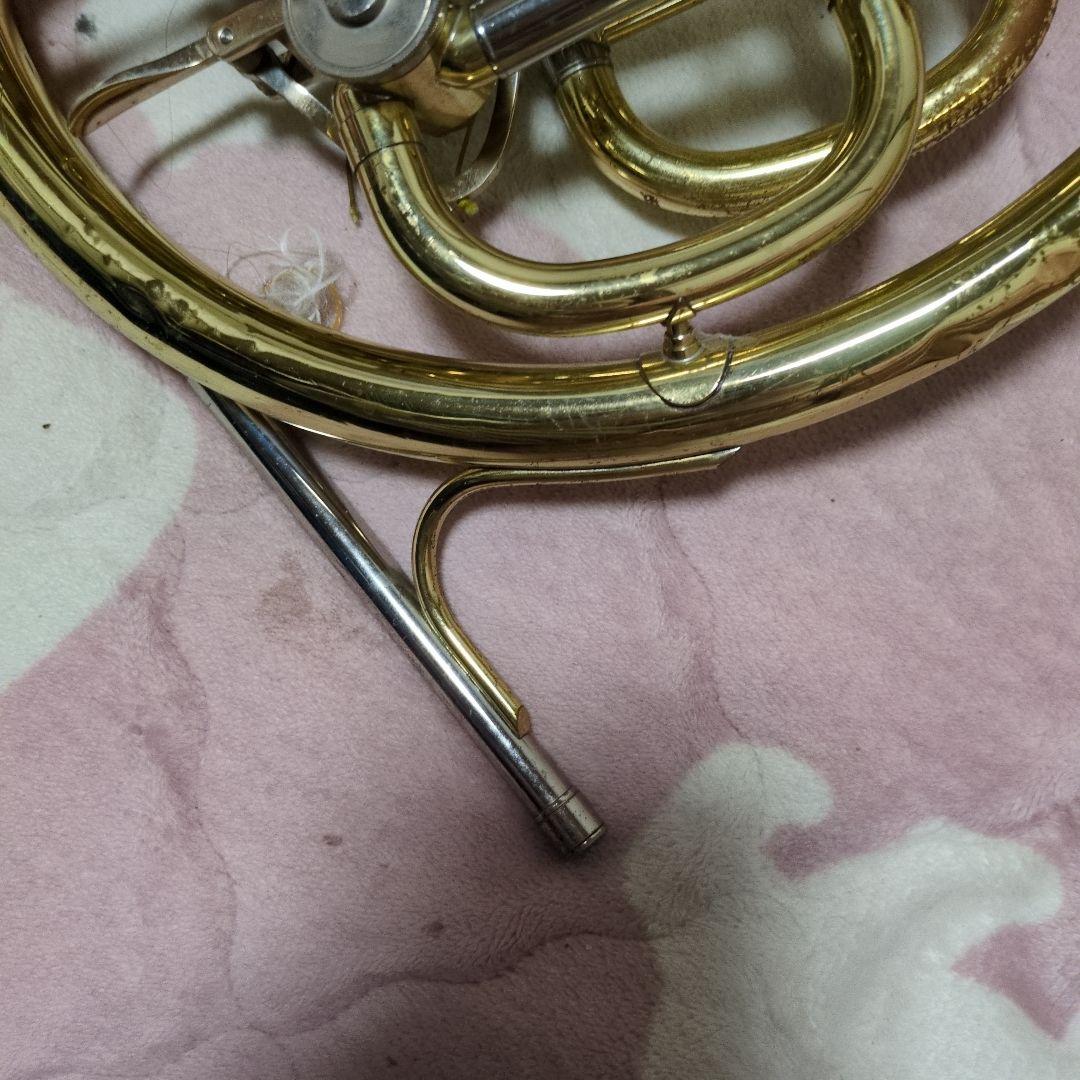 最*☆様 YAMAHA　YHR321フレンチホルン本体 4バルブ ゴールド本体の