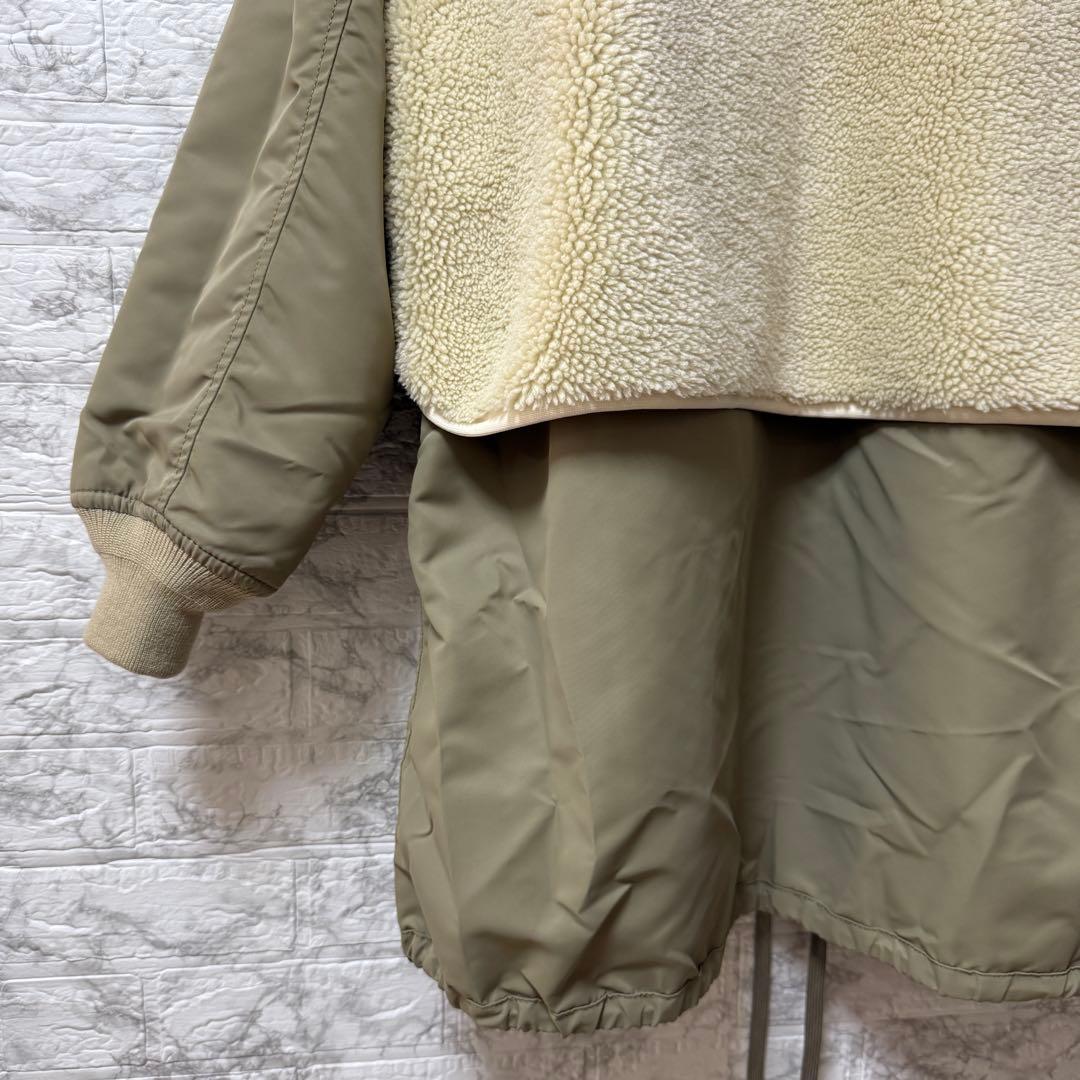 《ドラマ着用》ADAM ET ROPÉ MA-1 ボアロングコート F