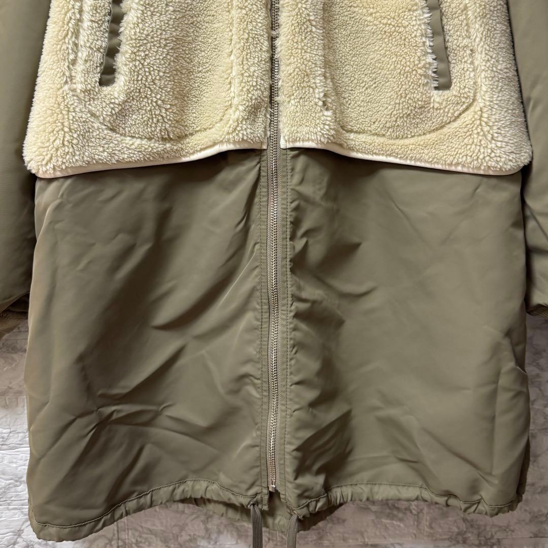 《ドラマ着用》ADAM ET ROPÉ MA-1 ボアロングコート F