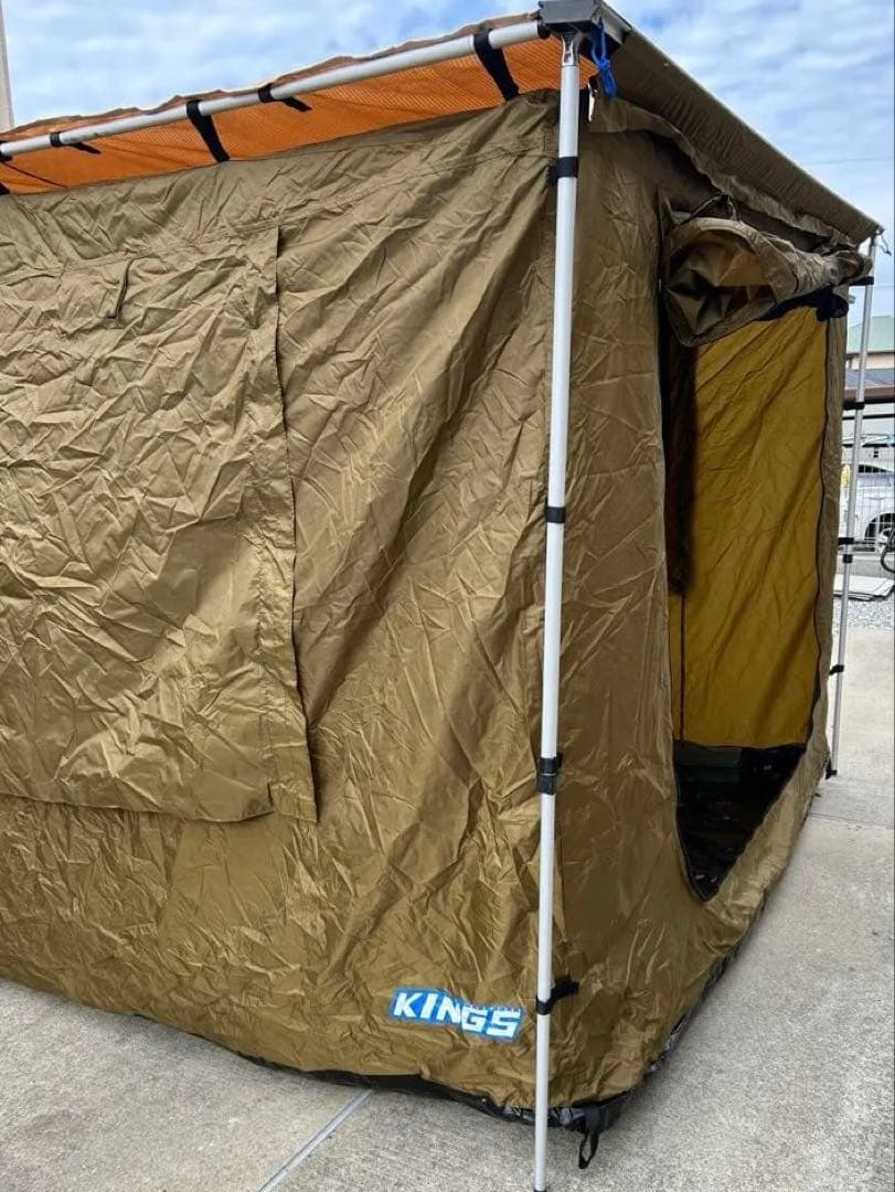 アドベンチャーキングス　サイドオーニングテント　2.5ｍｘ2.5ｍサイズ
