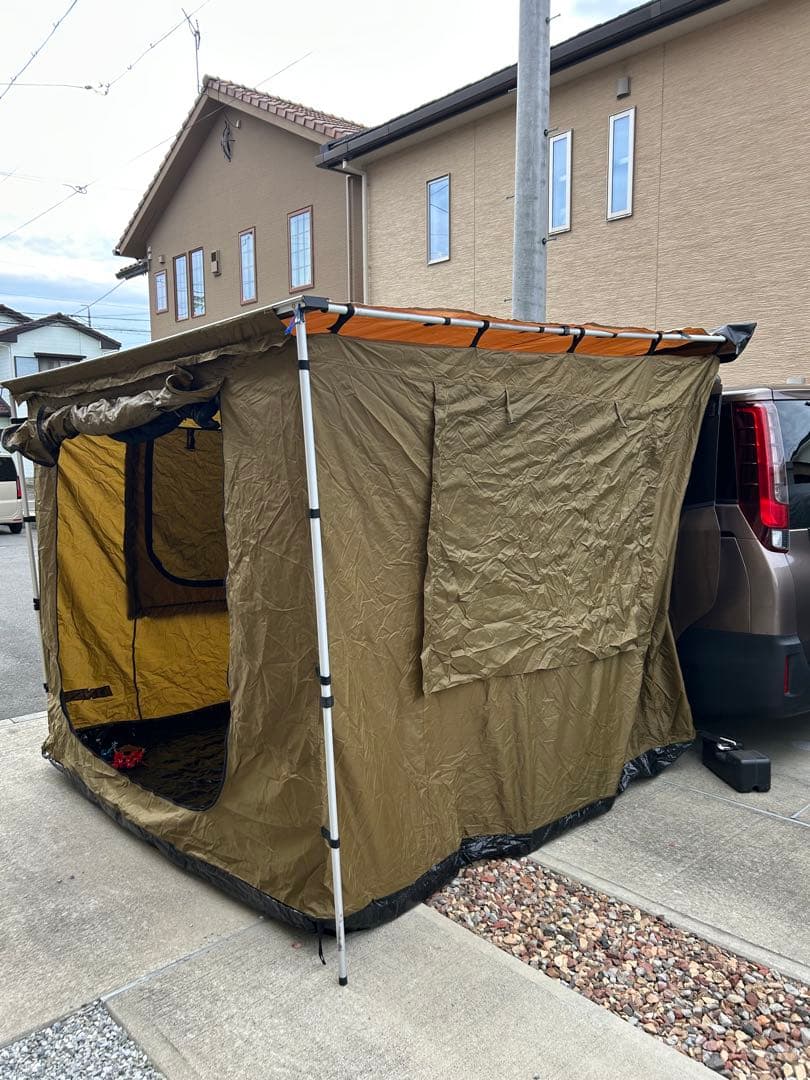 アドベンチャーキングス　サイドオーニングテント　2.5ｍｘ2.5ｍサイズ