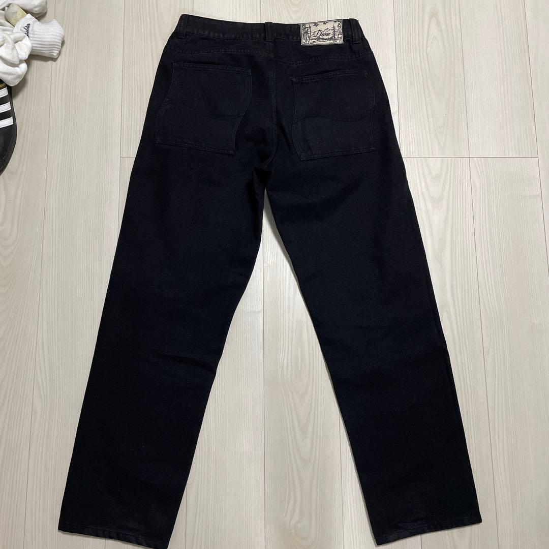 dimeブラックデニム