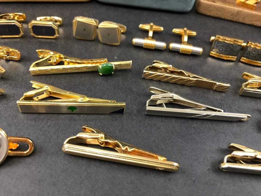 S*a様 ダンヒル・オメガ・ウエッジウッド・セリーヌ他　タイピン・カフスまとめ