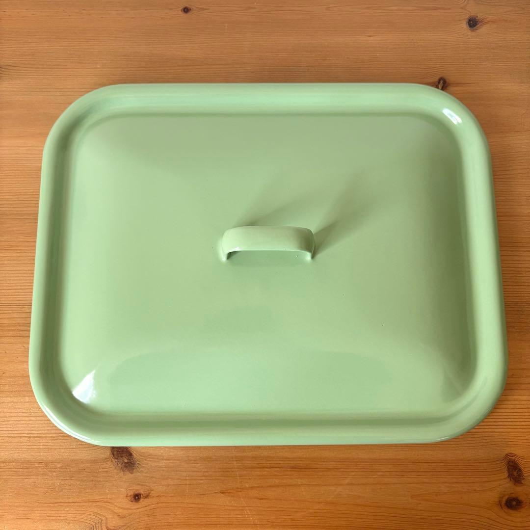 ブレッド缶 ホーロー レトロ アメリカンカントリー キッチン 収納 グリーン