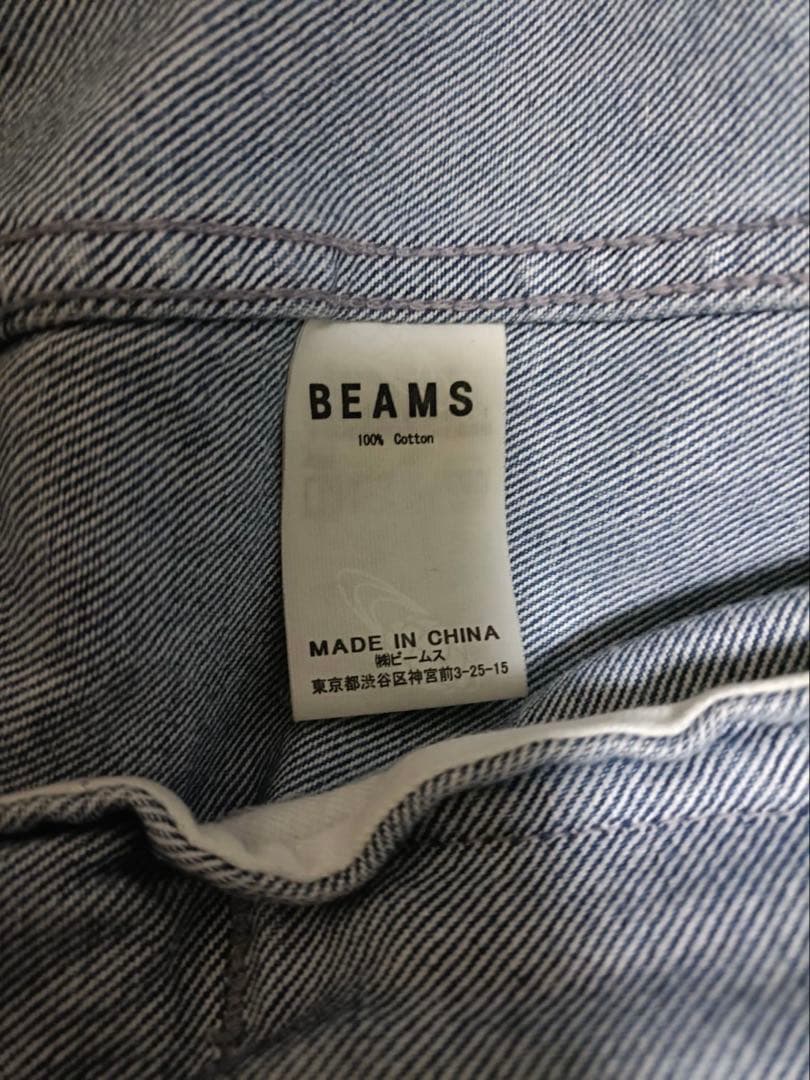 M】SSZ BEAMS BIG DENIM DRIZZLER JACKET