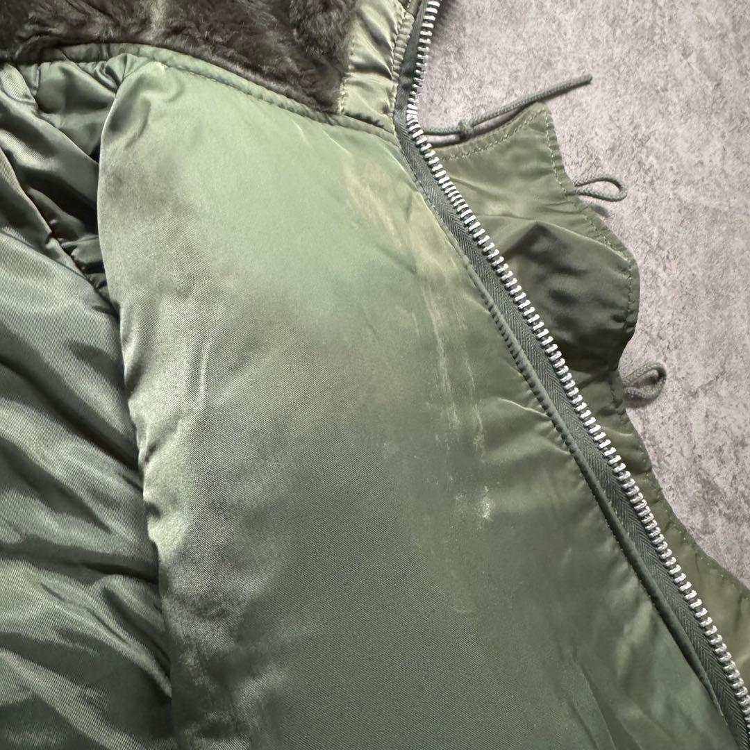 たつさん確認用ページ80s alpha フライトジャケットn-3bM旧タグ3本線