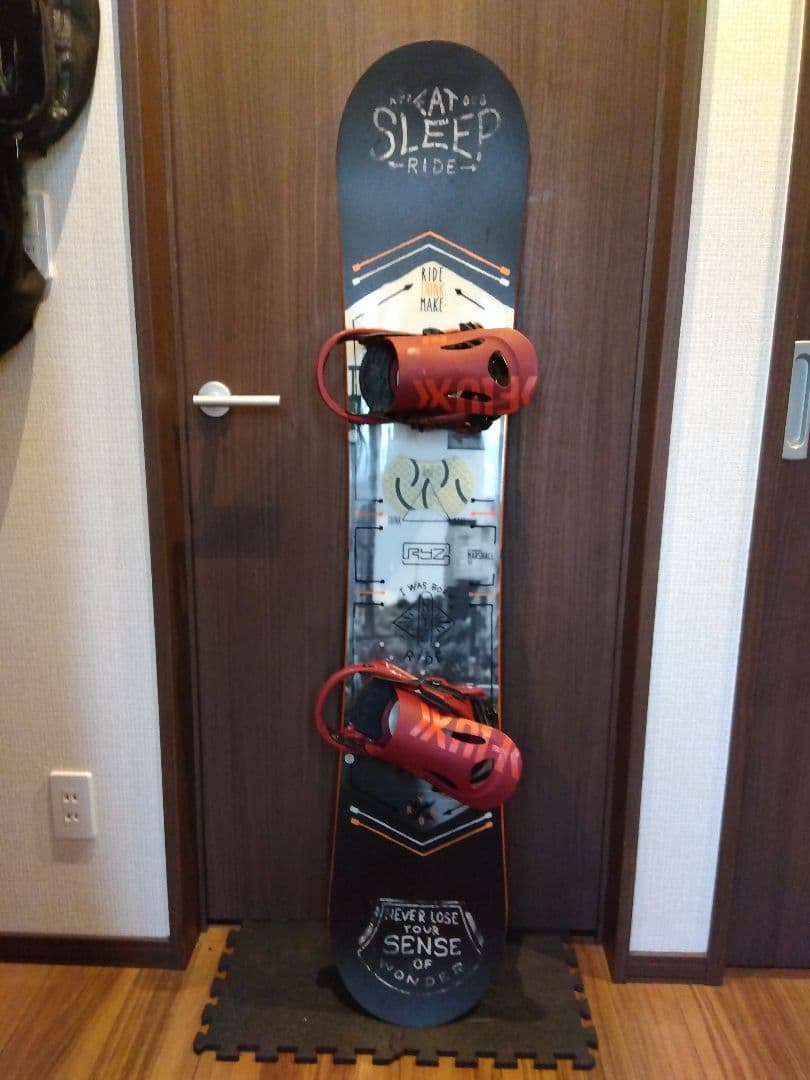 RIDE RYZ MARSHALL 151cm スノーボード ビンディングセット RIDE