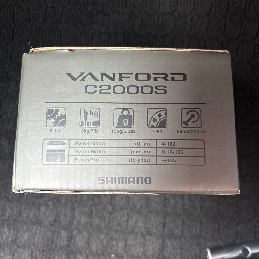 シマノ24 ヴァンフォード C2000S 新品未使用
