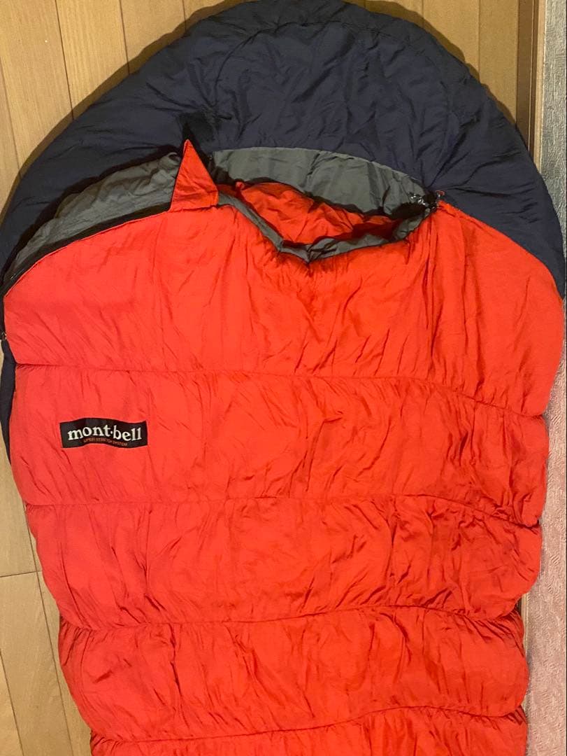 モンベル(mont-bell) バロウバッグ #0 ロング シュラフ 寝袋