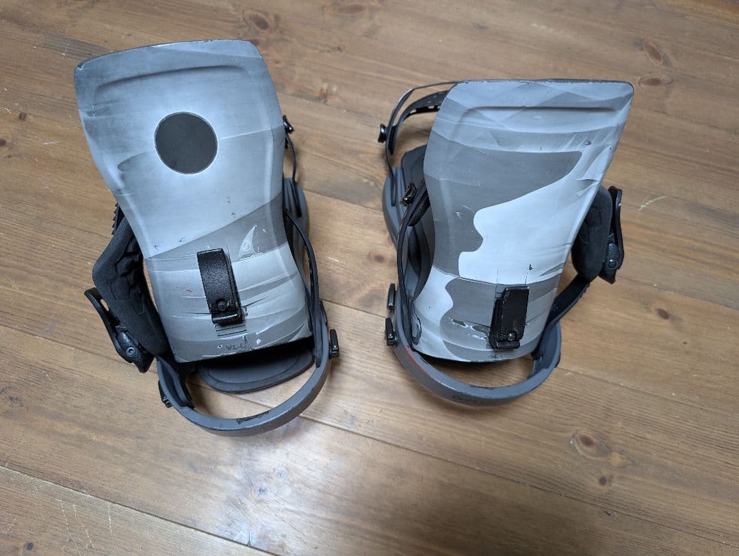 FLUX XF スノーボード ビンディング Mサイズ（ブラック/グレー）