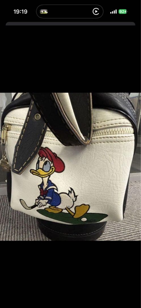 激レア！総本革！ペルディングMICKEY`S ミッキー キャディバック