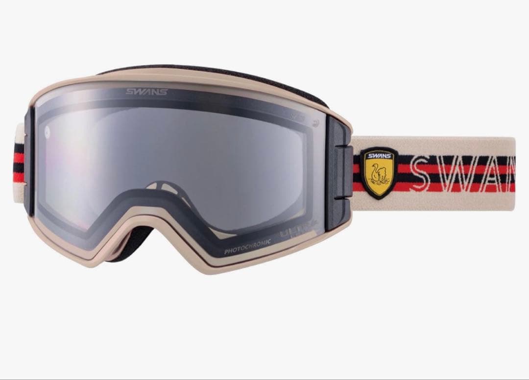 スワンズ] 日本製 スノーゴーグル くもり止め 眼鏡対応 調光 ULTRA