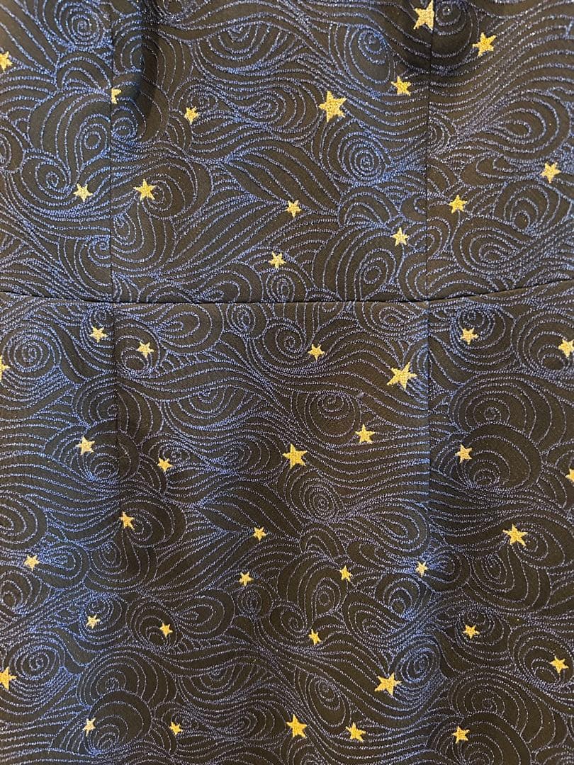 ESCADA エスカーダ シースルー切替 総刺しゅう ドレス ワンピース