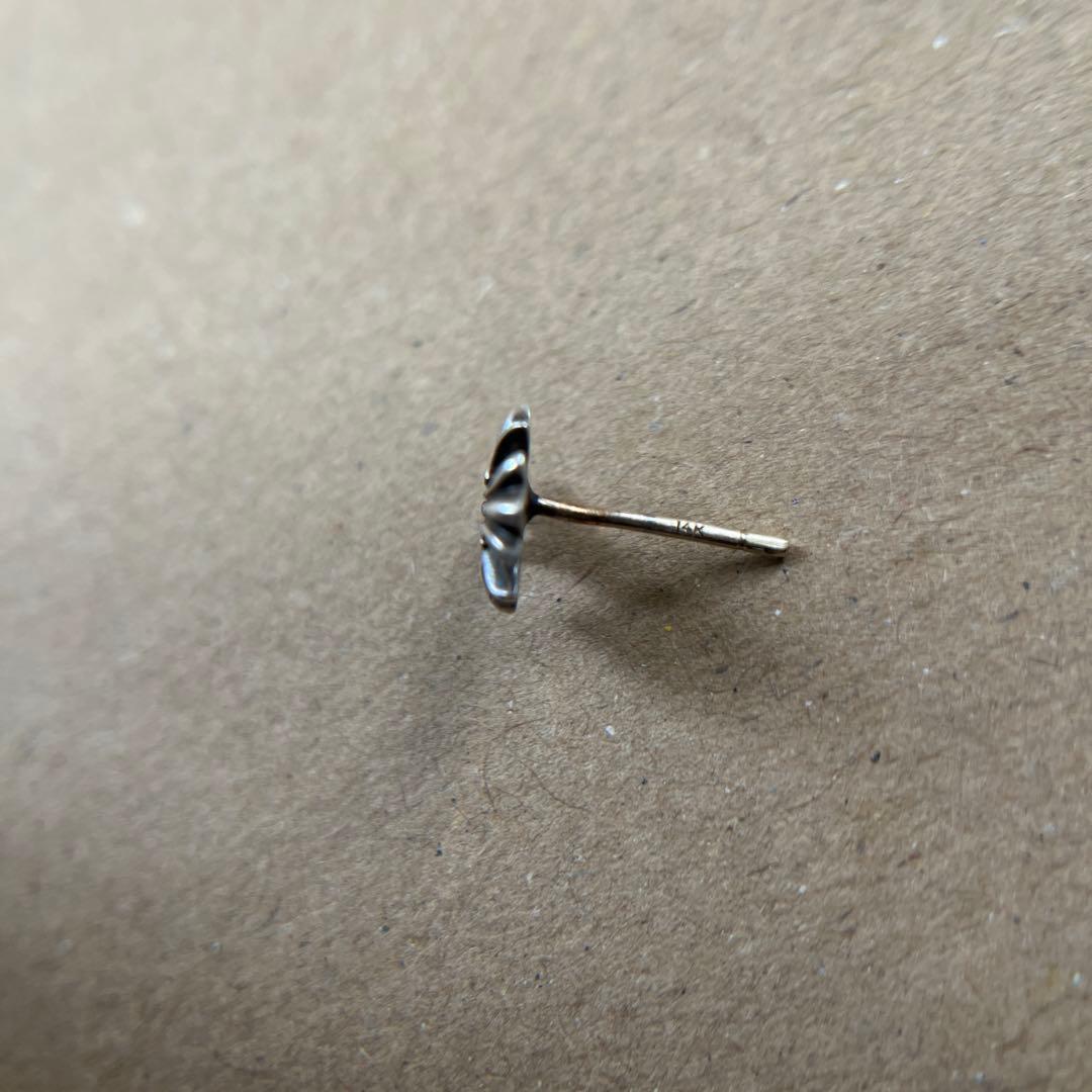 クロムハーツ　CHCRSDIACHクロススタッドピアスW／1ダイア