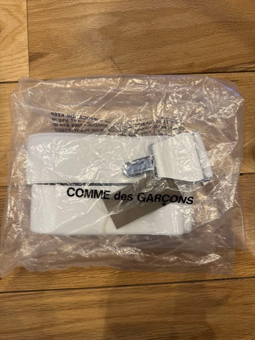 COMME des GARÇONS HOMME PLUS サスペンダー ホワイト