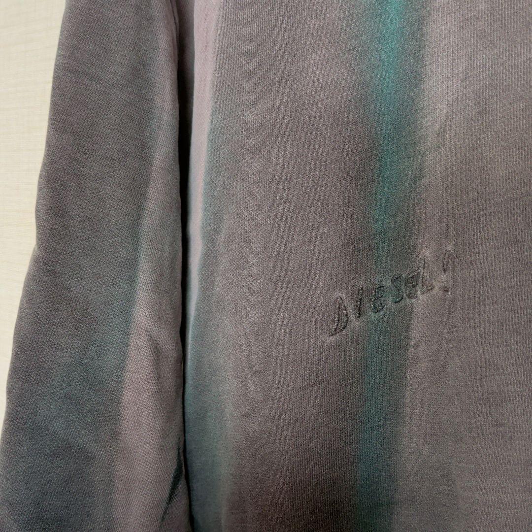 DIESEL タイダイ スウェット JUST GOT REAL サイズM