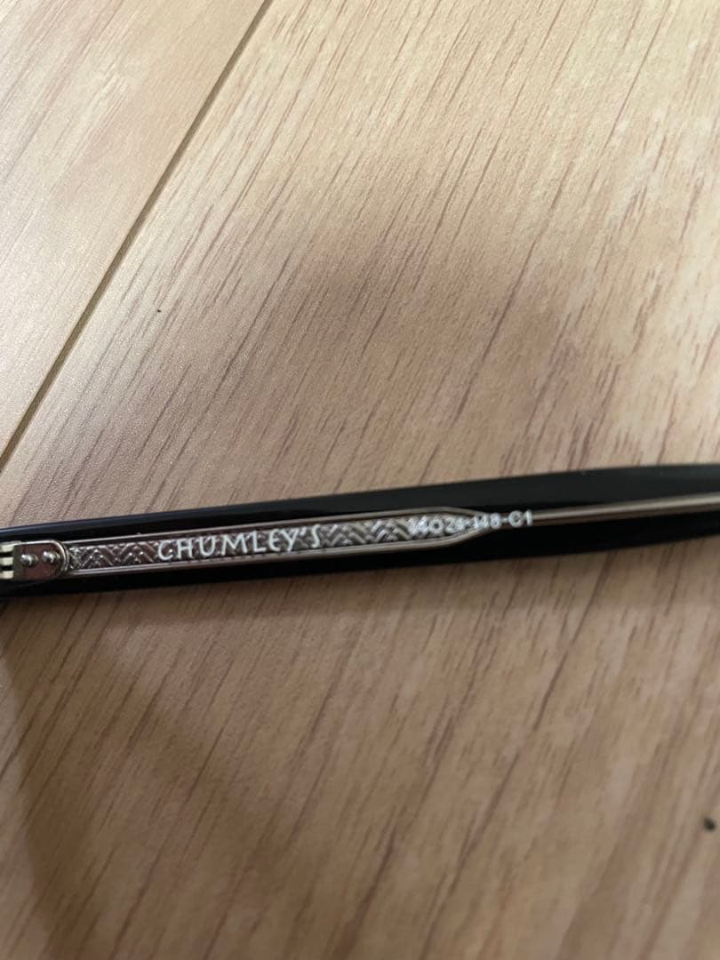 NEW. CHUMLEY'S ブラック サングラス