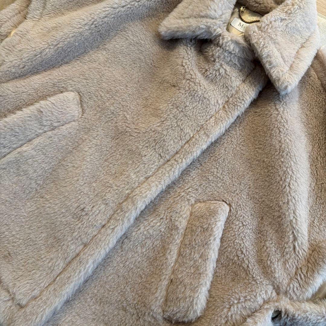 MaxMara TEBE テディベア ケープ サンド - メルカリ