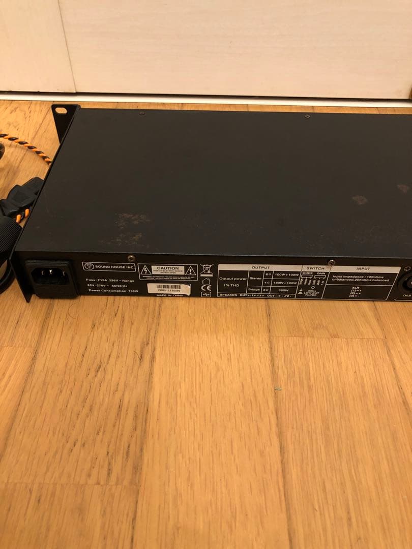 classicpro DCP400 ステレオパワーアンプ ベースアンプ 360w