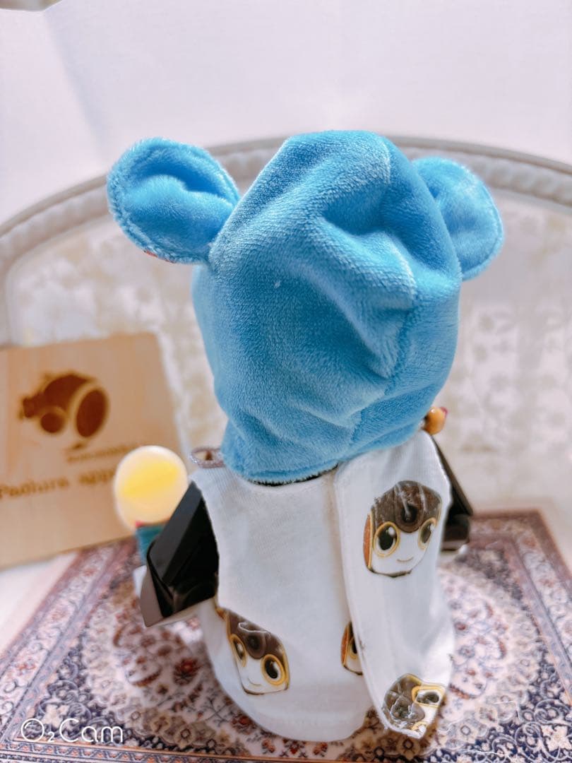 ☆【YukoAsaki様専用】白パーカー（印刷あり）、アニマル帽子熊&うさぎ☆