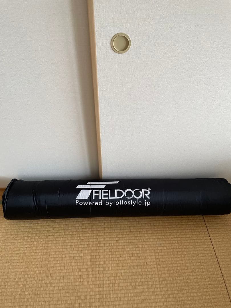 車中泊　エアマット　高密度ウレタンフォーム　ダブル　ラージサイズ　ブラック