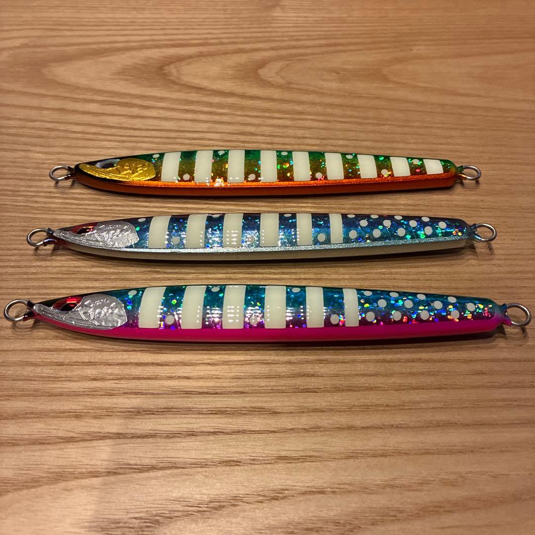 未使用 ルアーズケミスト 150g 3本セット メタルジグ サクラマス