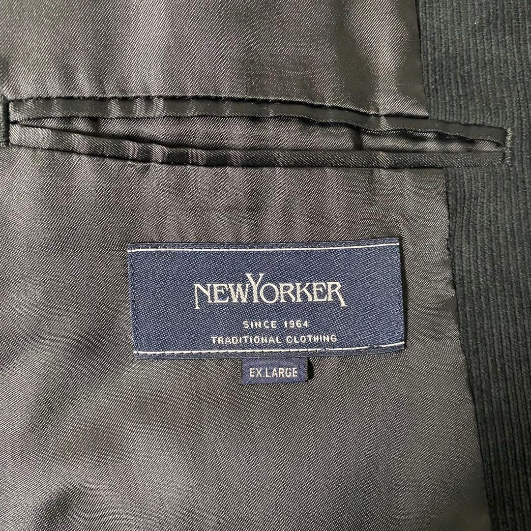 ニューヨーカー　コーデュロイ風デザインジャケット　日本サイズ　XL