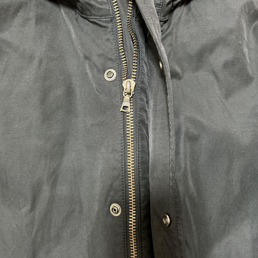 ヒステリックグラマー ギターガール ナイロンジャケット モッズコート フード付き