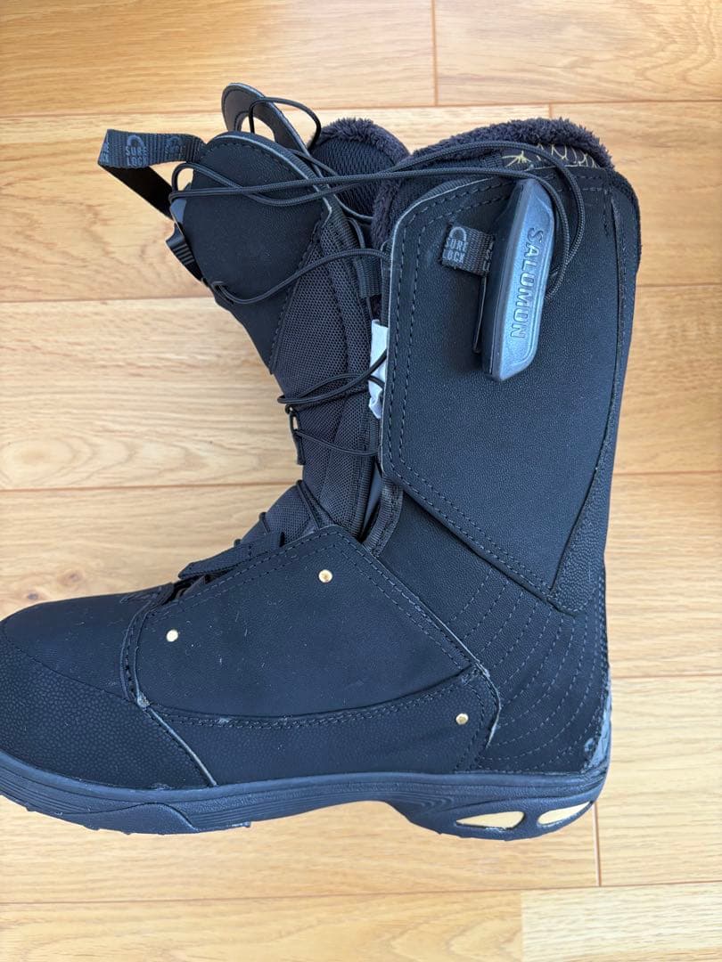 サロモン スノーボードブーツ 女性用 ブラック 23.5