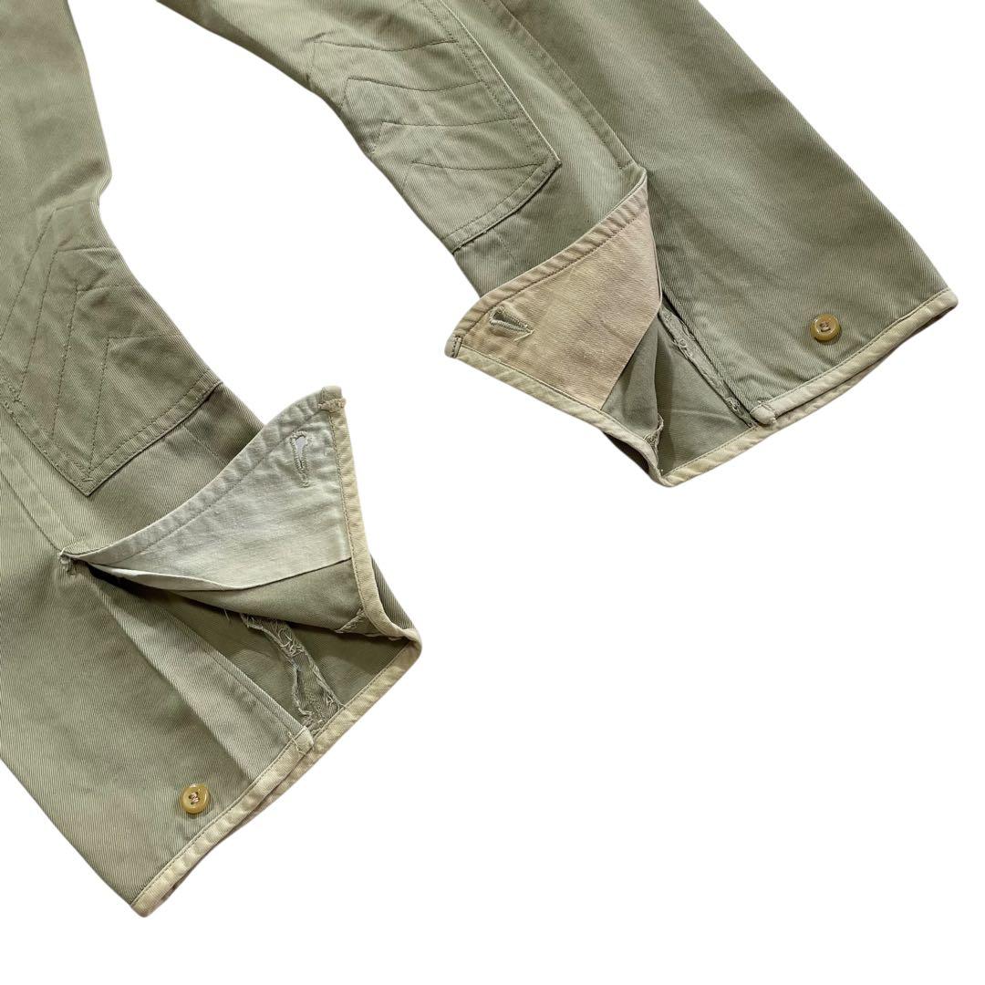 50s 60s USA製 チノ ジョッパーズパンツ ベージュ カーキ
