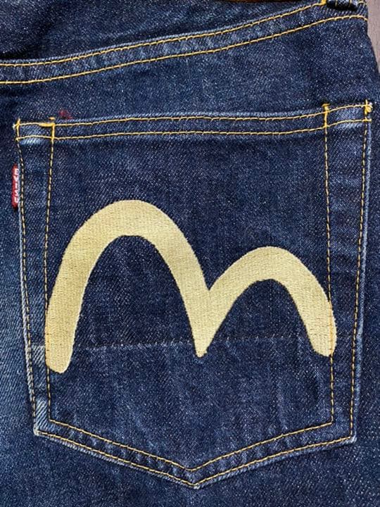 EVISU/ジーンズ/コラボ/ドラえもん/別注/デニム/パンツ/限定/27/刺繍